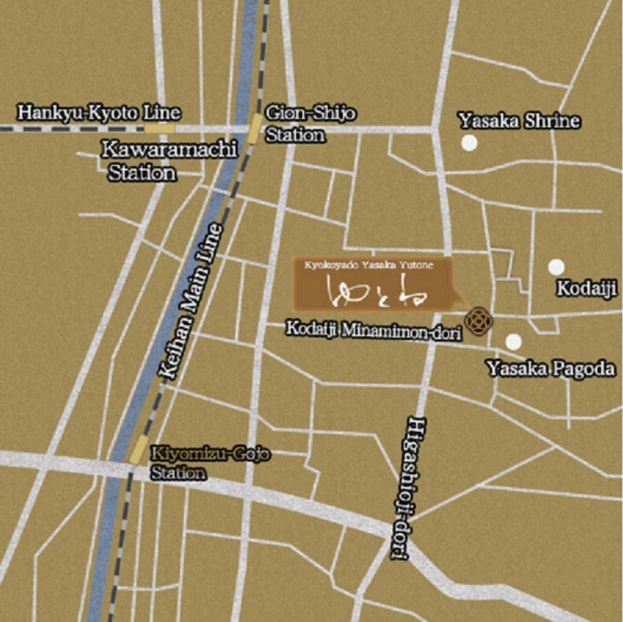 Yasaka Yutone Kyokoyado Hotel Kyoto Ngoại thất bức ảnh